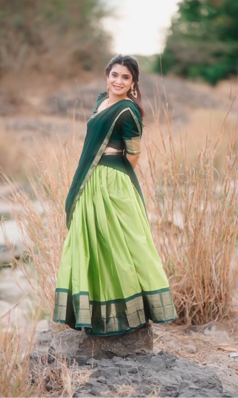 Vaishnavi Kalyankar South Indian look
