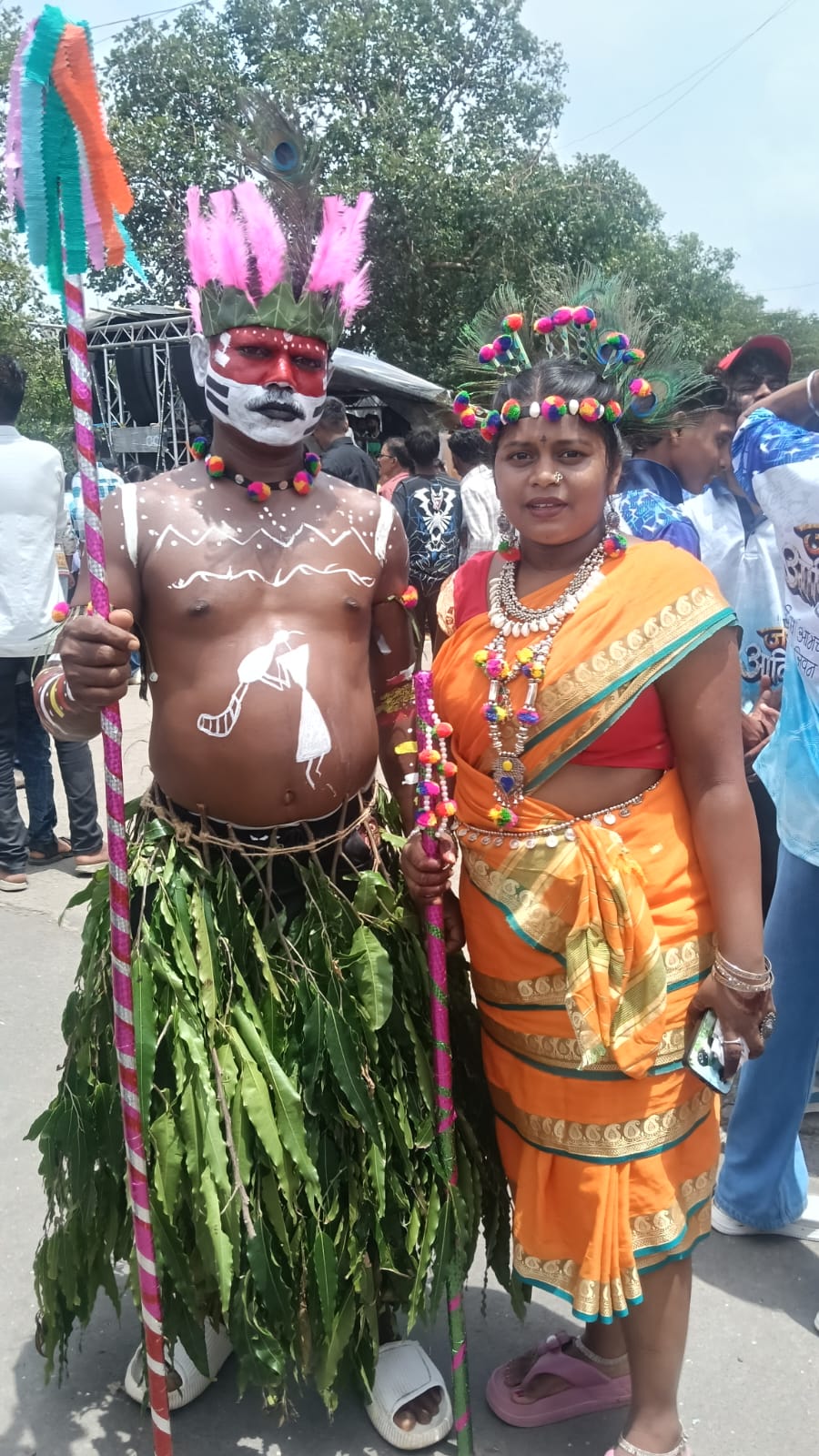 palghar adivasi din rally