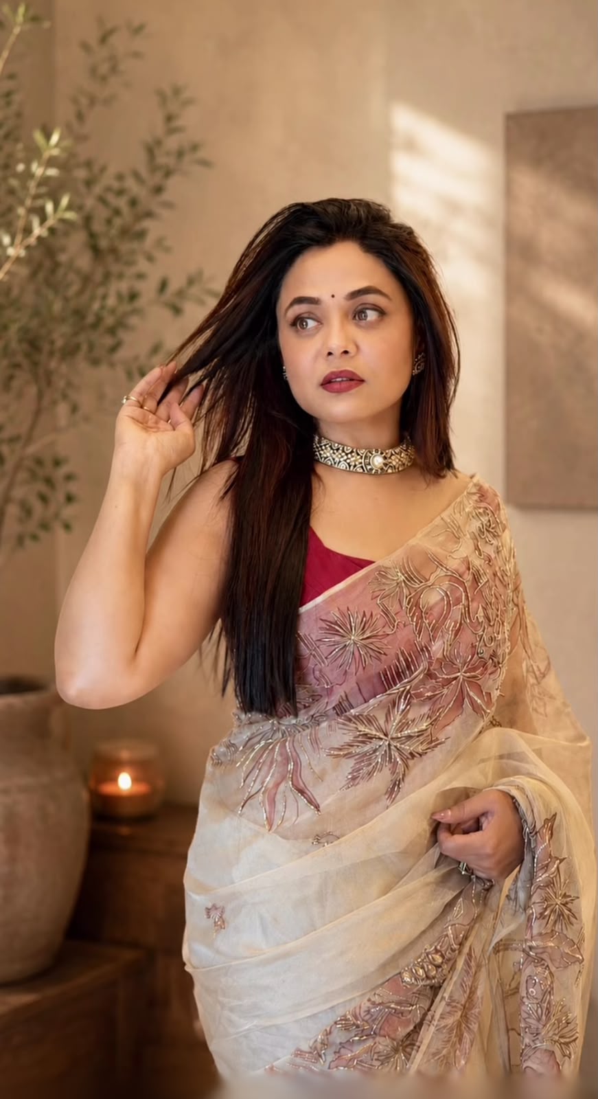 prarthana behere saree photos