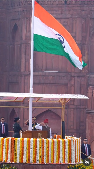PM Modi 2026 Independence Day look