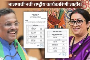 BJP New National Executive Smriti Irani Comeback | Vinod Tawde BJP General Secretary Latest News | भाजप नवी राष्ट्रीय कार्यकारिणी स्मृती इराणी | विनोद तावडे भाजप राष्ट्रीय सरचिटणीस