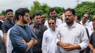 Aditya Thackeray Mumbai Goa Highway Inspection | Alibaug News | Shiv Sena UBT leader Aditya Thackeray | Raigad Mangaon Indapur Traffic Issues | National Highways Authority of India NHAI Roads