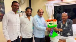 मंत्री राधाकृष्ण विखे यांनी घेतली यशवंतराव गडाख यांची भेट; राजकीय चर्चांना उधाण