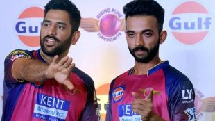 ajinkya rahane with ms dhoni
