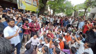 bhc-clerk-typing-exam-server-down-protest-chhatrapati-sambhajinagar