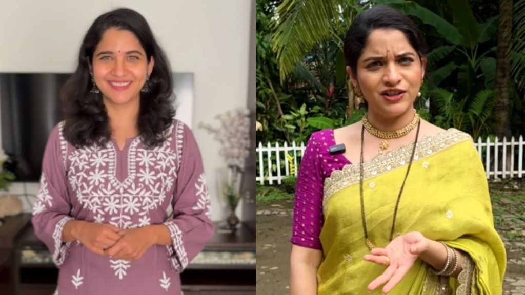 Pathrakhin actress Deepti Lele sharing glowing skin care tips and diet secrets Pathrakhin actress Deepti Lele sharing glowing skin care tips and diet secrets