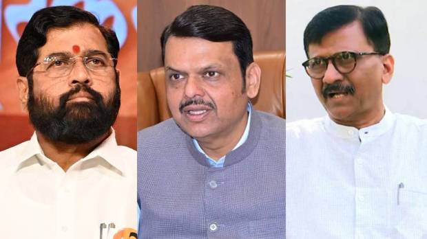 eknath shinde shiv sena bjp tensions uddhav thackeray mp sanjay raut warning cm devendra fadnavis