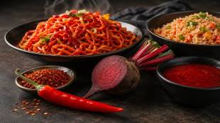 FDA action Thane chinese food | Tukaram Mundhe FDA news | Thane news natural food colors | Chinese food beetroot chilli color substitute
