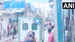 साखरझोपेत असलेल्या मुंबईकरांवर काळाचा घाला; घाटकोपरमध्ये मध्यरात्री दरड कोसळली, दोघांचा मृत्यू