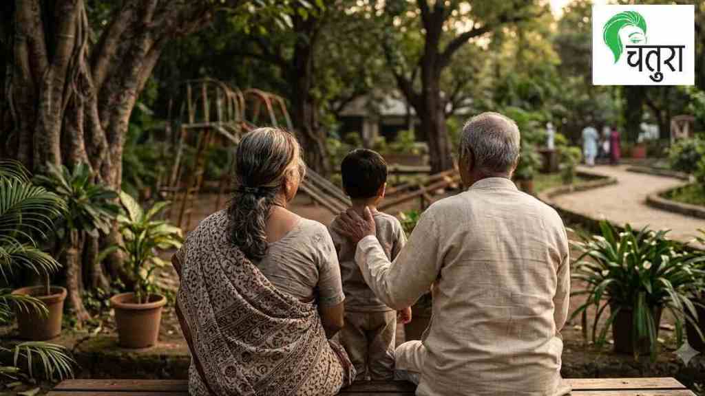 grandparents caring for grandchildren | indian family parenting responsibility | mother in law role in childcare | maharashtra lifestyle news grandparents caring for grandchildren | indian family parenting responsibility | mother in law role in childcare | maharashtra lifestyle news