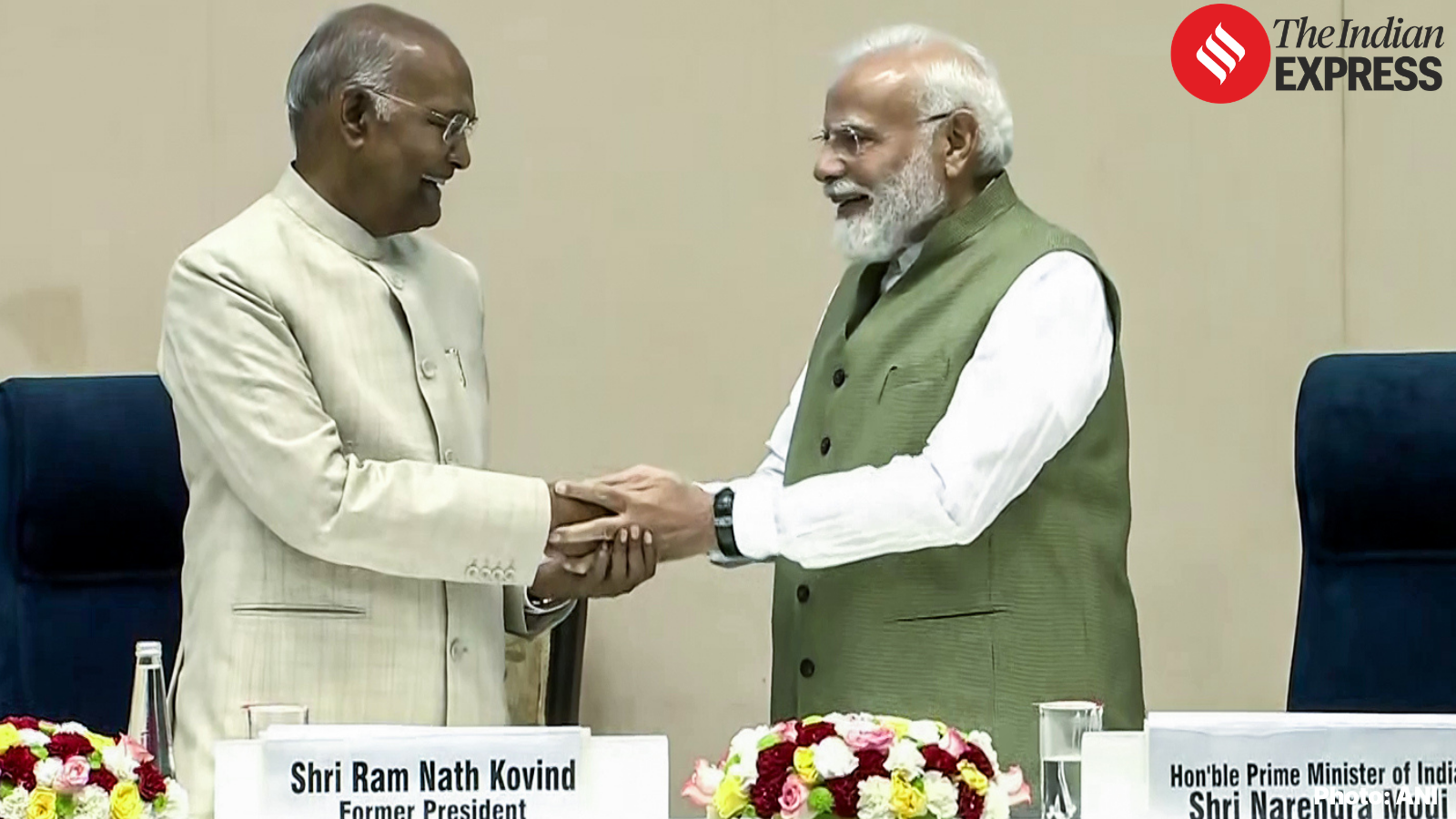 या प्रसंगी बोलताना कोविंद म्हणाले की, त्यांनी भाजपशी नाते जोडले, कारण त्यांच्या मते हा पक्ष घराणेशाही किंवा जातीयवादापेक्षा 'राष्ट्र प्रथम' या विचाराला अधिक महत्त्व देतो.