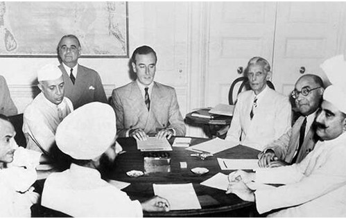 Lord Mountbatten meets Nehru, Jinnah and other Leaders to plan Partition of India