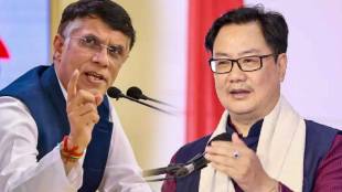 Kiren Rijiju Pawan Khera Swimming Video Controversy | Kiren Rijiju Digs Pawan Khera Over Rahul Gandhi Rajya Sabha Ticket | किरण रिजिजू पवन खेडा स्विमिंग व्हिडिओ वाद | राहुल गांधी आणि राज्यसभेच्या मुद्द्यावरून किरण रिजिजूंचा पवन खेडांना टोला