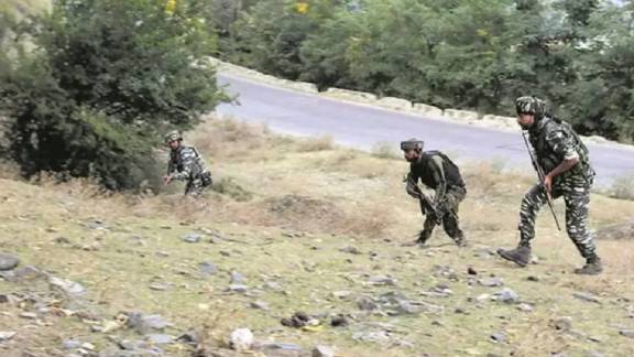 Kulgam Terror Attack site Kashmir | Chhattisgarh Labourers killed in Kashmir news