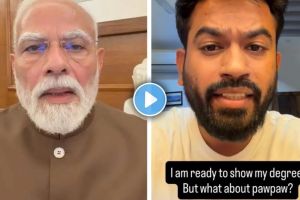 Abhijeet Dipke talking about PM Modi degree | Boston University graduate Abhijeet Dipke viral news | अभिजीत दिपके आणि पंतप्रधान मोदी पदवी वाद | बोस्टन युनिव्हर्सिटीचे माजी विद्यार्थी अभिजीत दिपके