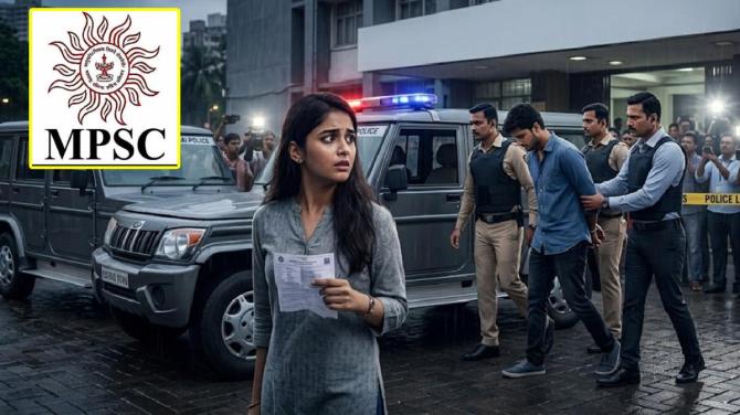 MPSC Paper Leak Case Mumbai Crime Branch Arrests | Drug Inspector Exam Breakup Angle Details