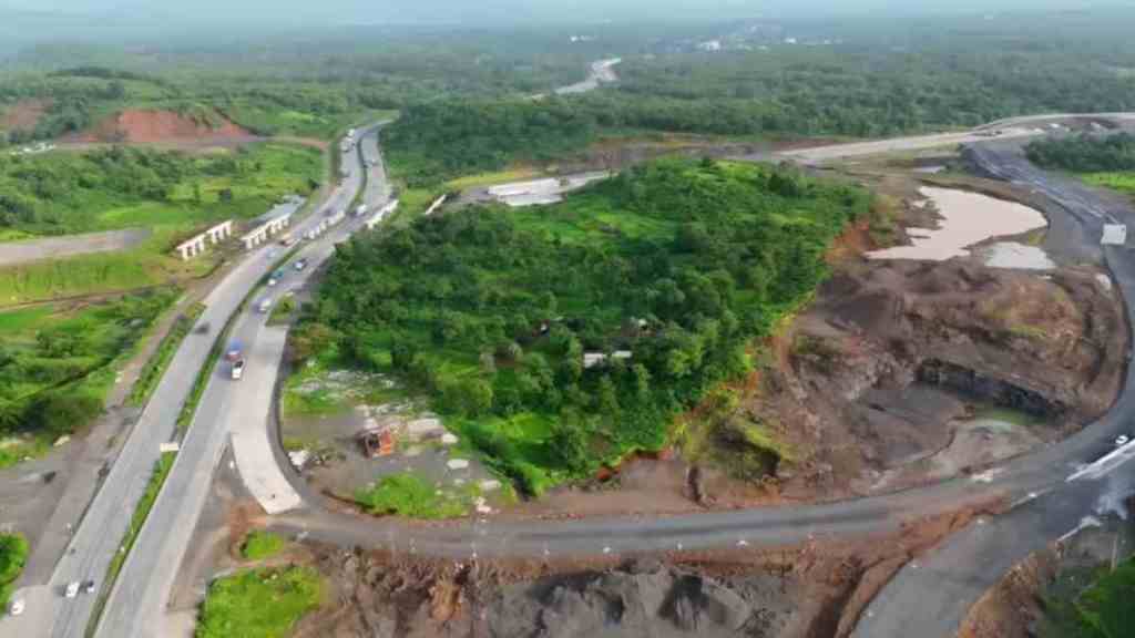 Mumbai Vadodara Expressway Talasari Virar stretch | National Highways Authority of India Palghar | Vaitarna river bridge construction Mumbai Vadodara Expressway | Vadodara Expressway Talasari interchange work update