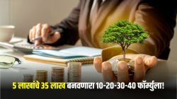 हातात ५ लाख रुपये आहेत? ‘१०-२०-३०-४०’ फॉर्म्युला वापरा, ३५ लाखांचा फंड तयार होईल; जाणून घ्या कसं?