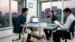 Pune IT Employee meeting HR for WFH | HR denying WFH to employee in Pune