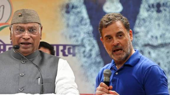 Rahul Gandhi Booked Haldwani FIR news photo | Mallikarjun Kharge Purification Row press conference image | राहुल गांधी एफआयआर हलद्वानी प्रकरण | मल्लिकार्जुन खर्गे शुद्धीकरण वाद उत्तराखंड