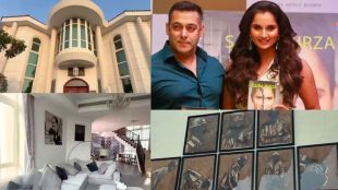 Sania Mirza showing her Dubai house interior and Salman Khan gifted paintings to Archana Puran Singh