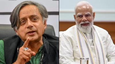 नेपाळमधील बचावकार्याबद्दल शशी थरूर यांनी मानले पंतप्रधान मोदींचे आभार