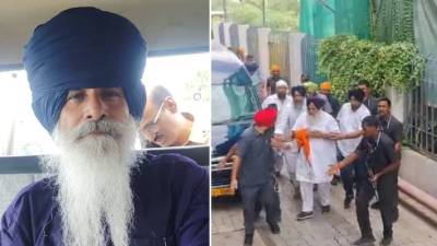 पुण्याच्या वकिलाचा पंजाबचे माजी उपमुख्यमंत्री सुखबीर सिंग बादल यांच्यावर तलवारीने हल्ला