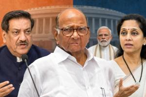 Supriya Sule Reply Prithviraj Chavan | Sharad Pawar NDA Joining Rumours