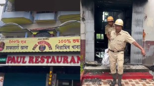 West Bengal Birbhum hotel fire accident site | 7 devotees killed in Tarapith hotel fire tragedy