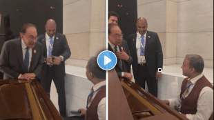 Anwar Ibrahim singing Kishore Kumar song at BRICS Summit | Malaysia PM India Visit BRICS cultural event | मलेशियाचे पंतप्रधान अनवर इब्राहिम गाणे गाताना | अनवर इब्राहिम आणि पंतप्रधान नरेंद्र मोदी भेट
