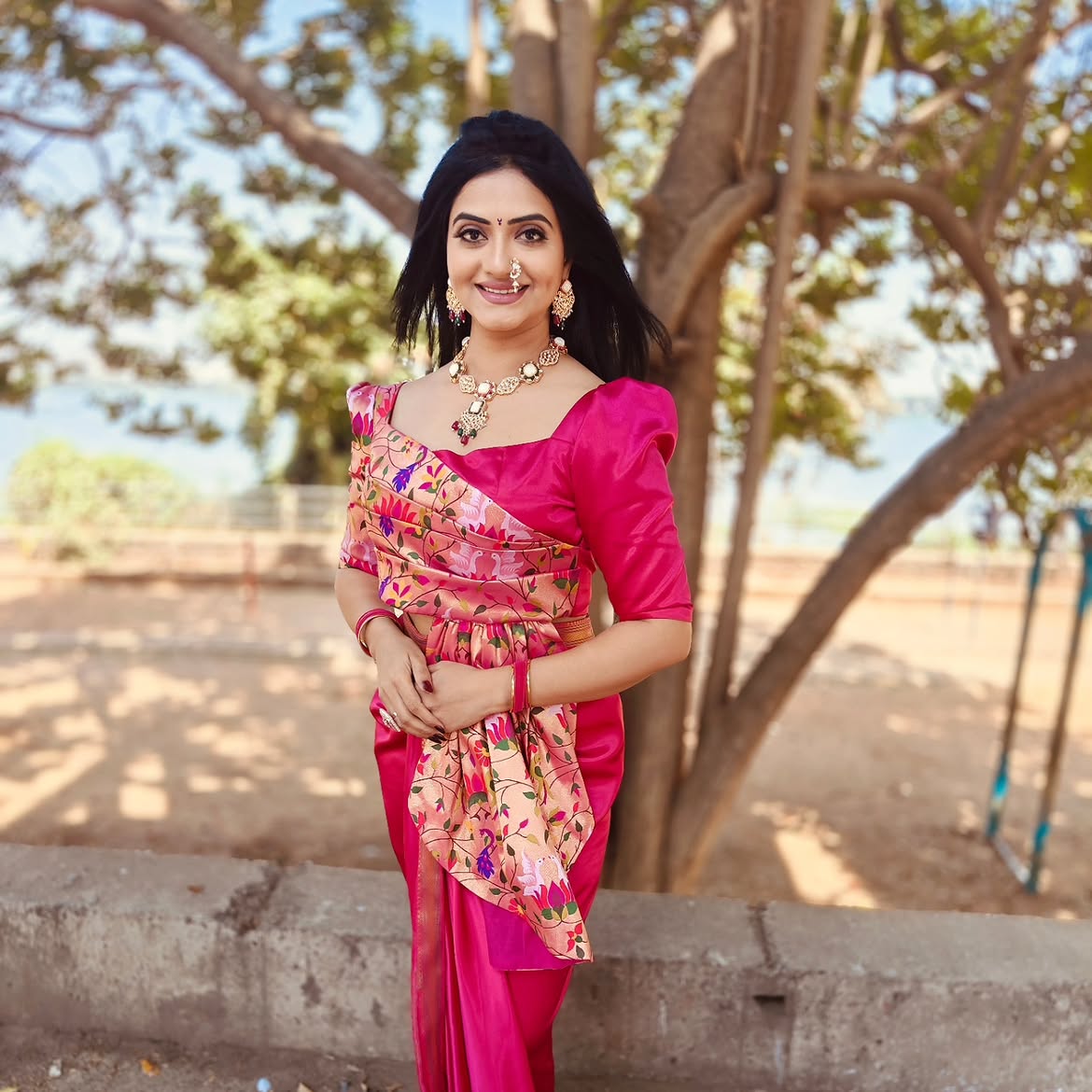 Kashmira Kulkarni Janmashtami photoshoot