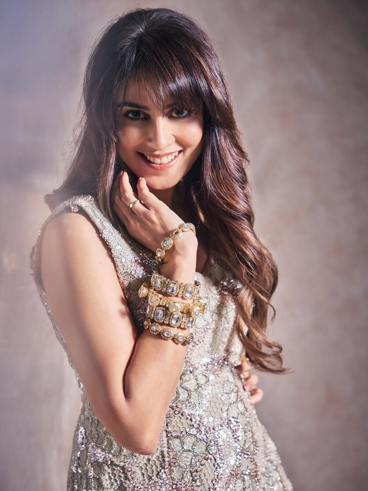 Genelia Deshmukh traditional red dress look