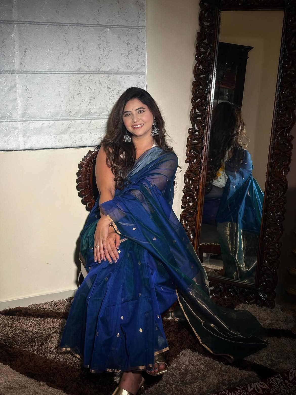 Veena Jagtap Indo Western outfit