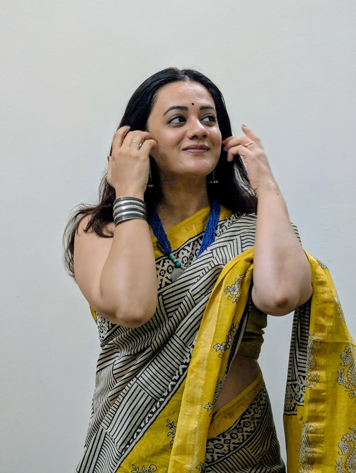 Spruha Joshi pink sharara outfit