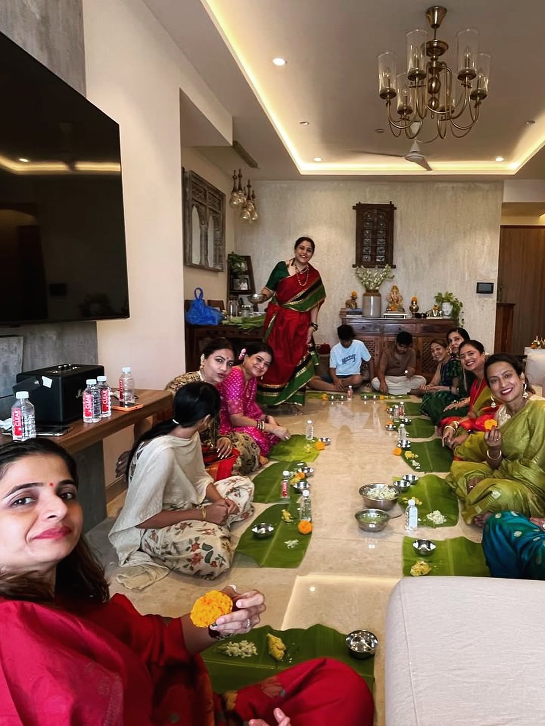 Phulawa Khamkar saree look