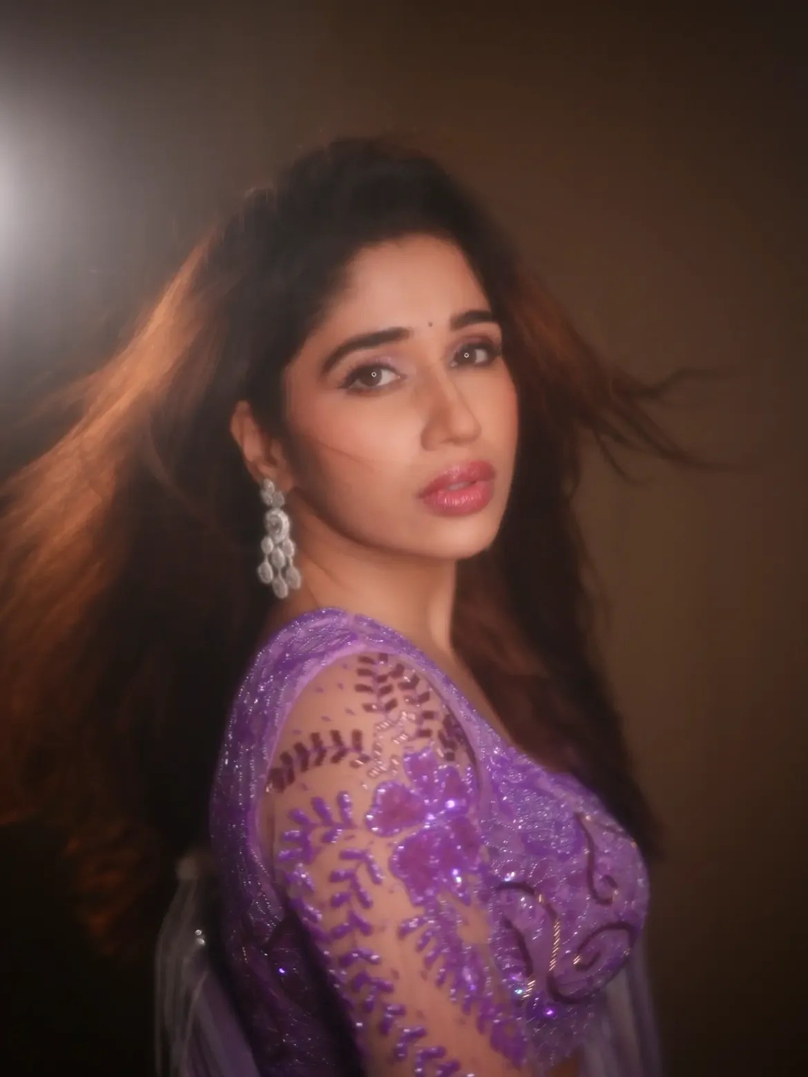 purniema dey saree look