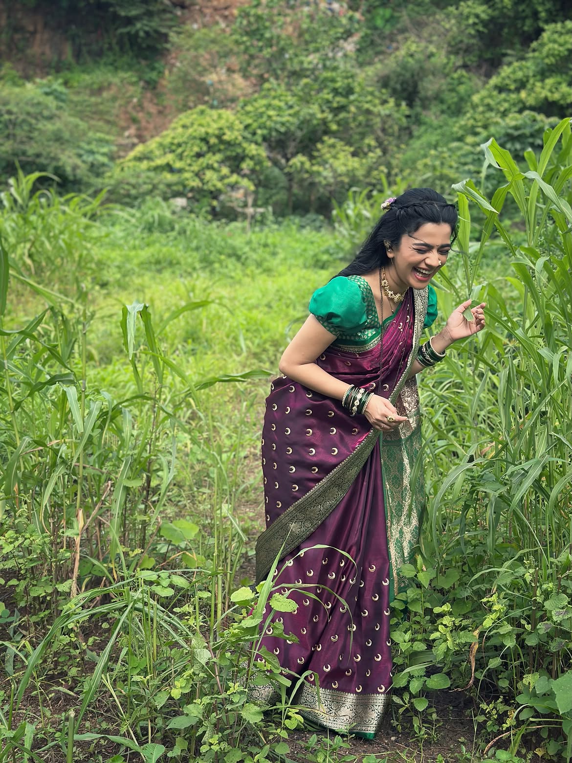 Krutika Deo Janmashtami photoshoot