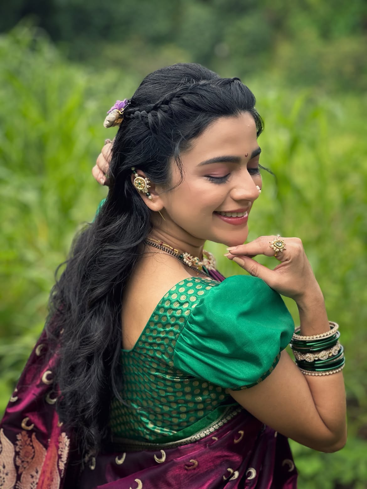 Krutika Deo Janmashtami photoshoot
