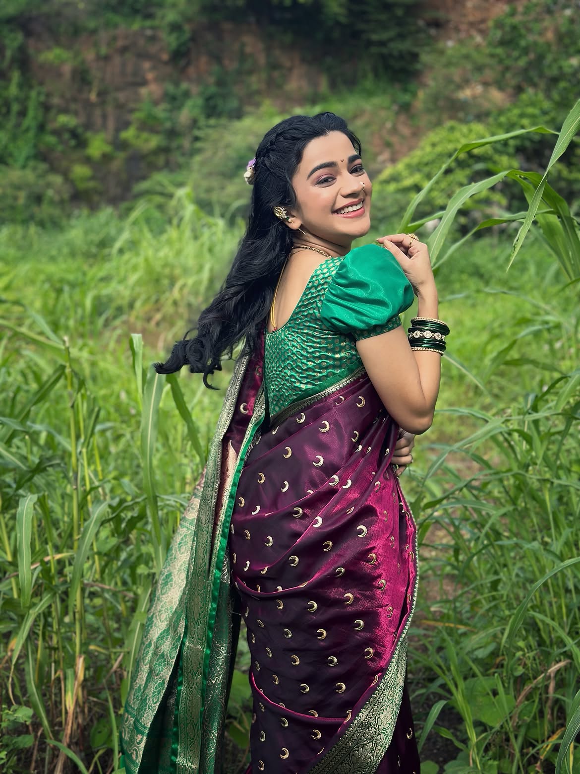 Krutika Deo Janmashtami photoshoot