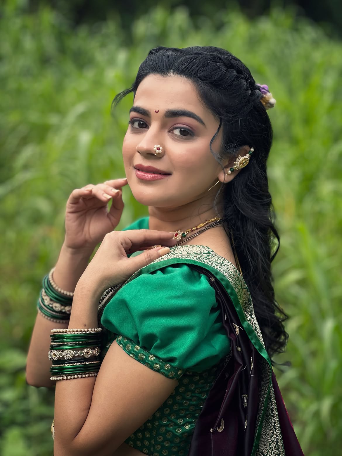 Krutika Deo Janmashtami photoshoot