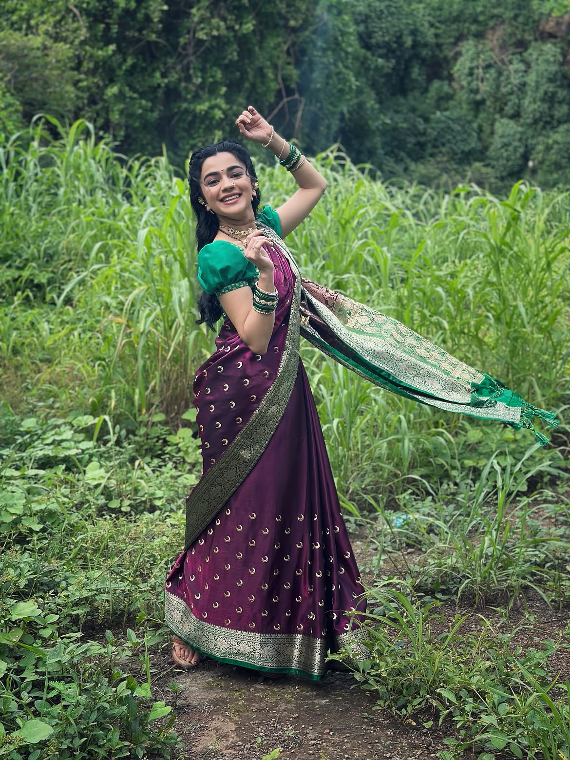 Krutika Deo Janmashtami photoshoot