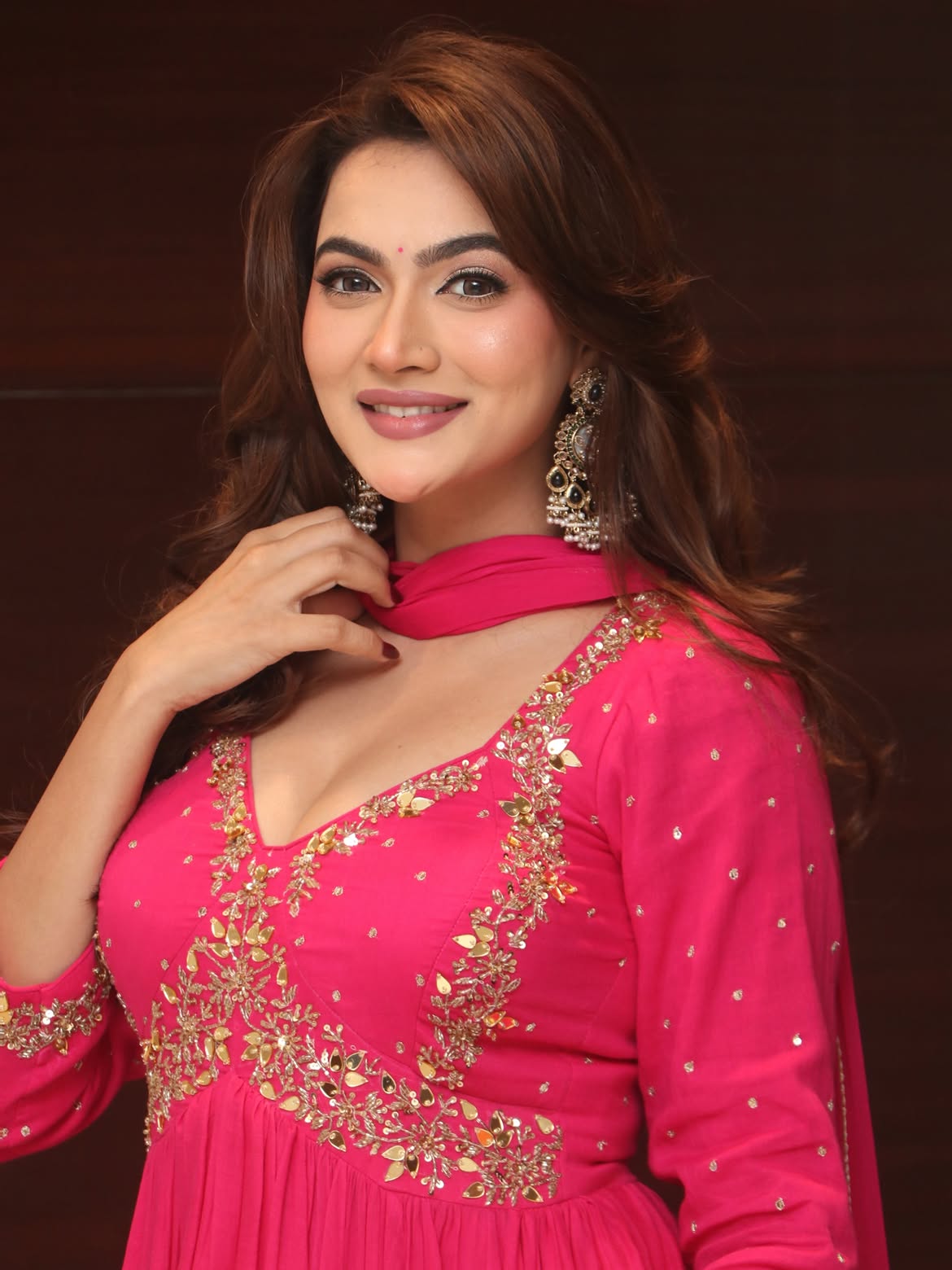 Reva Kaurase saree look