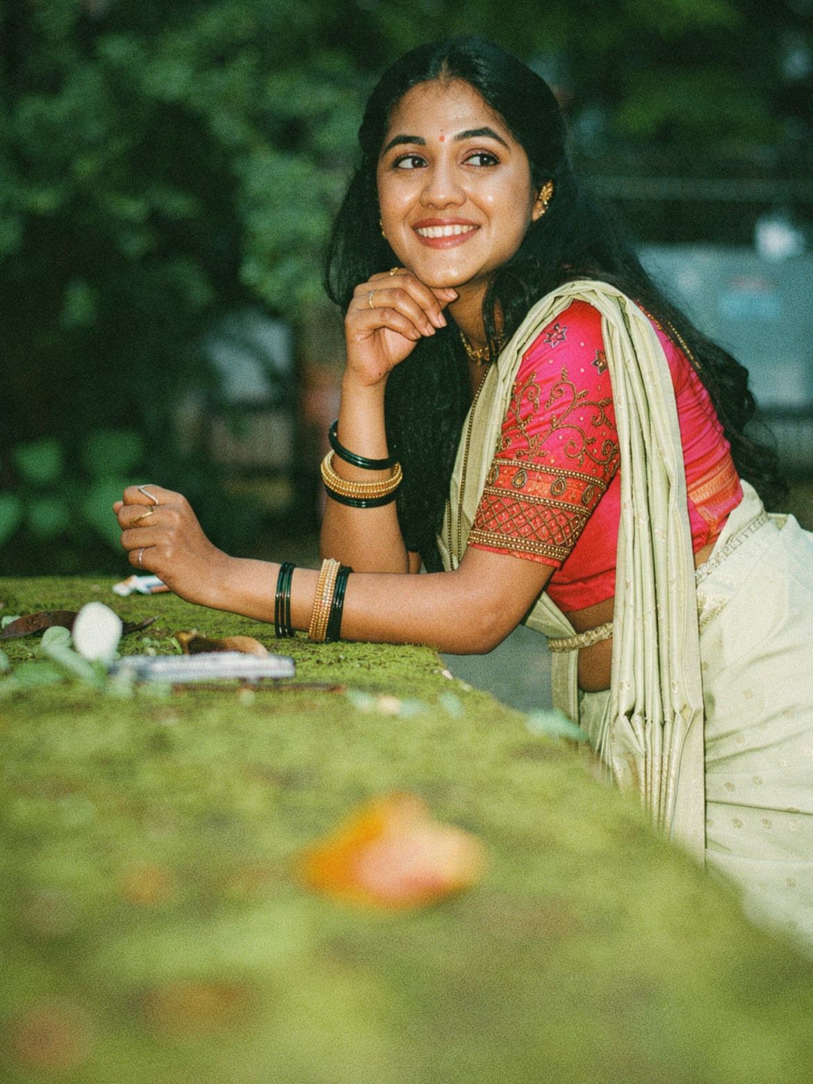 Apoorva Vijay Saree Look