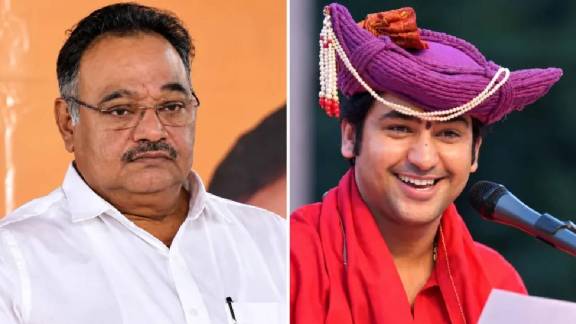 The state BJP chief Samik Bhattacharya (left) emphasised that Dhirendra Shastri's remarks were his own views