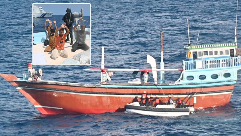 Anti-Terrorism Squad (ATS), Gujarat, successfully thwarted a major maritime narcotics-smuggling attempt in the Arabian Sea Anti-Terrorism Squad (ATS), Gujarat, successfully thwarted a major maritime narcotics-smuggling attempt in the Arabian Sea