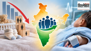 India fertility rate drop | Total Fertility Rate TFR India SRS report | Population decline India demographic dividend | Child mortality rate and female education India