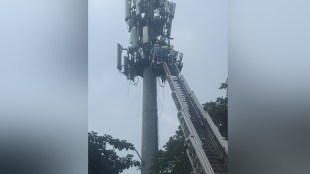 Civil Lines tower climb suicide threat