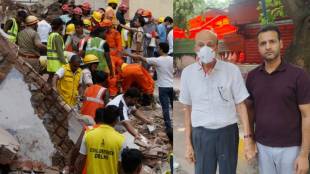 Delhi Satya Niketan PG Building Collapse