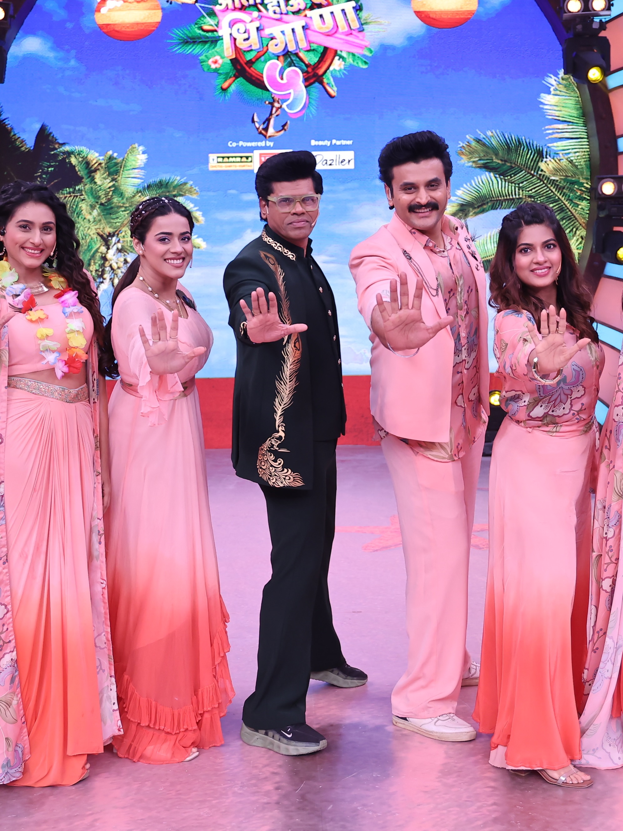 Dhanashri Kadgaonkar At Aata Hou De Dhingana Show