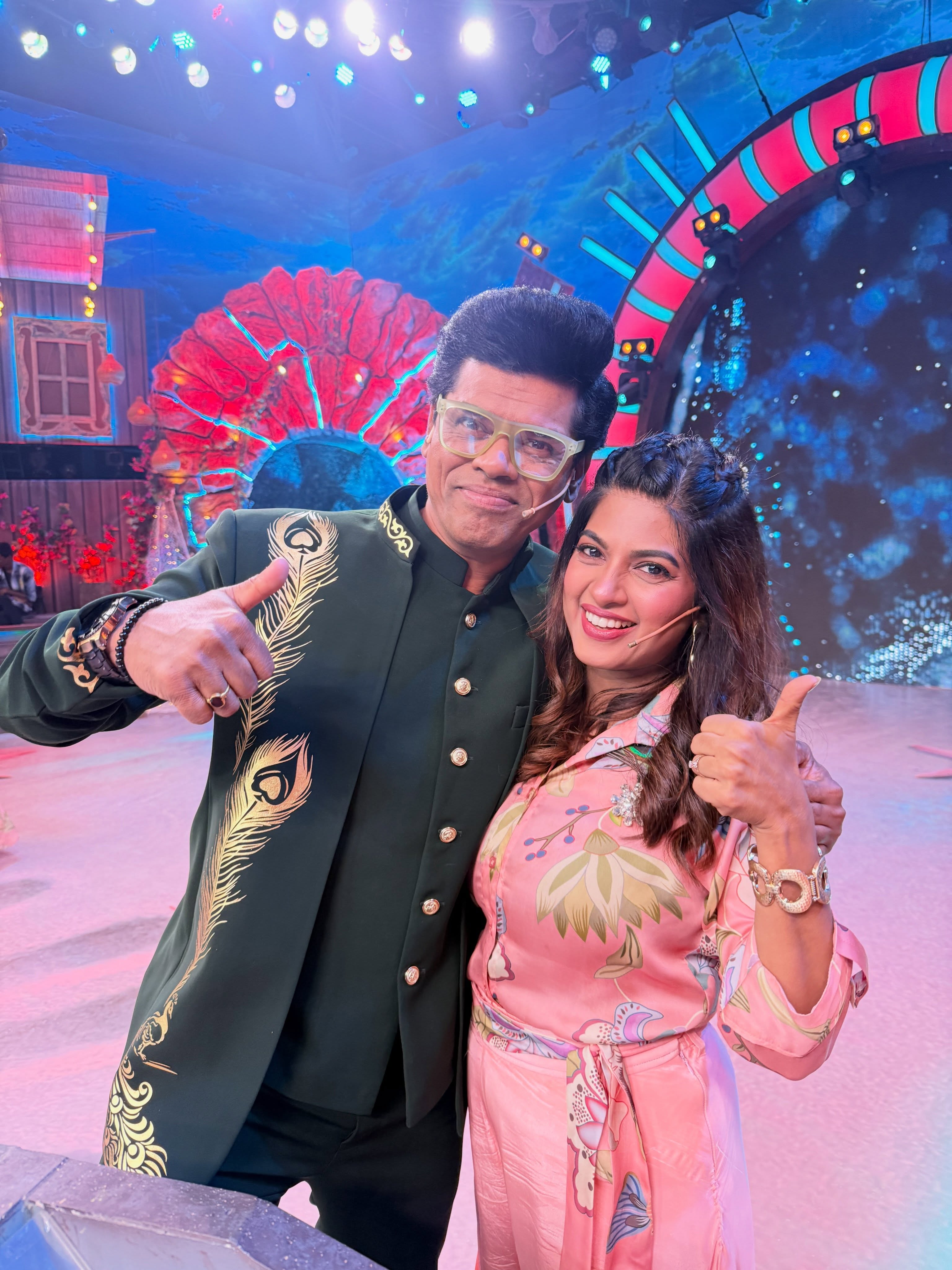 Dhanashri Kadgaonkar At Aata Hou De Dhingana Show